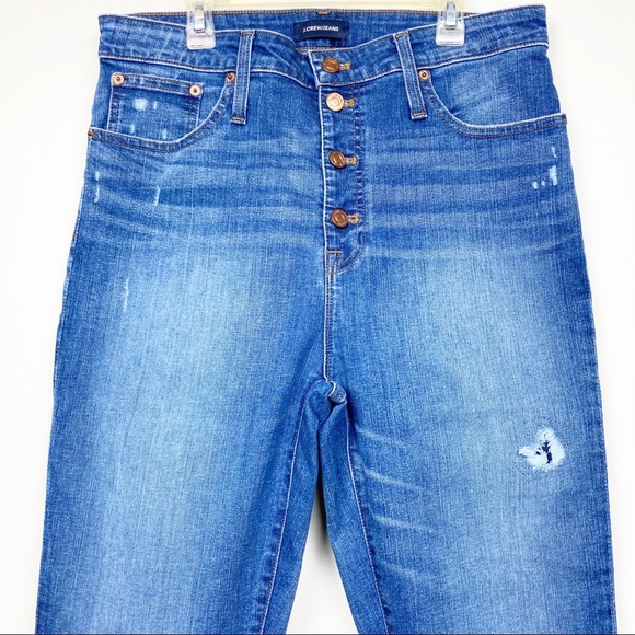 J. Crew Curvy Toothpick Jeans K1841 31T - Picture 2 of 8